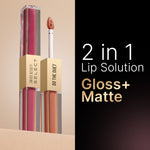 Thumbnail for Swiss Beauty Select Do The Duet Lipstick - 2 French Rose - Distacart
