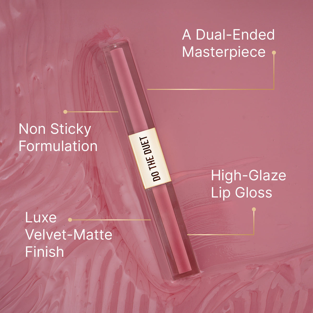 Swiss Beauty Select Do The Duet Lipstick - 4 Rouge Mauve - Distacart