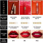 Thumbnail for Swiss Beauty Select Do The Duet Lipstick - 4 Rouge Mauve - Distacart