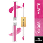 Thumbnail for Swiss Beauty Select Do The Duet Lipstick - 5 Lady Pink