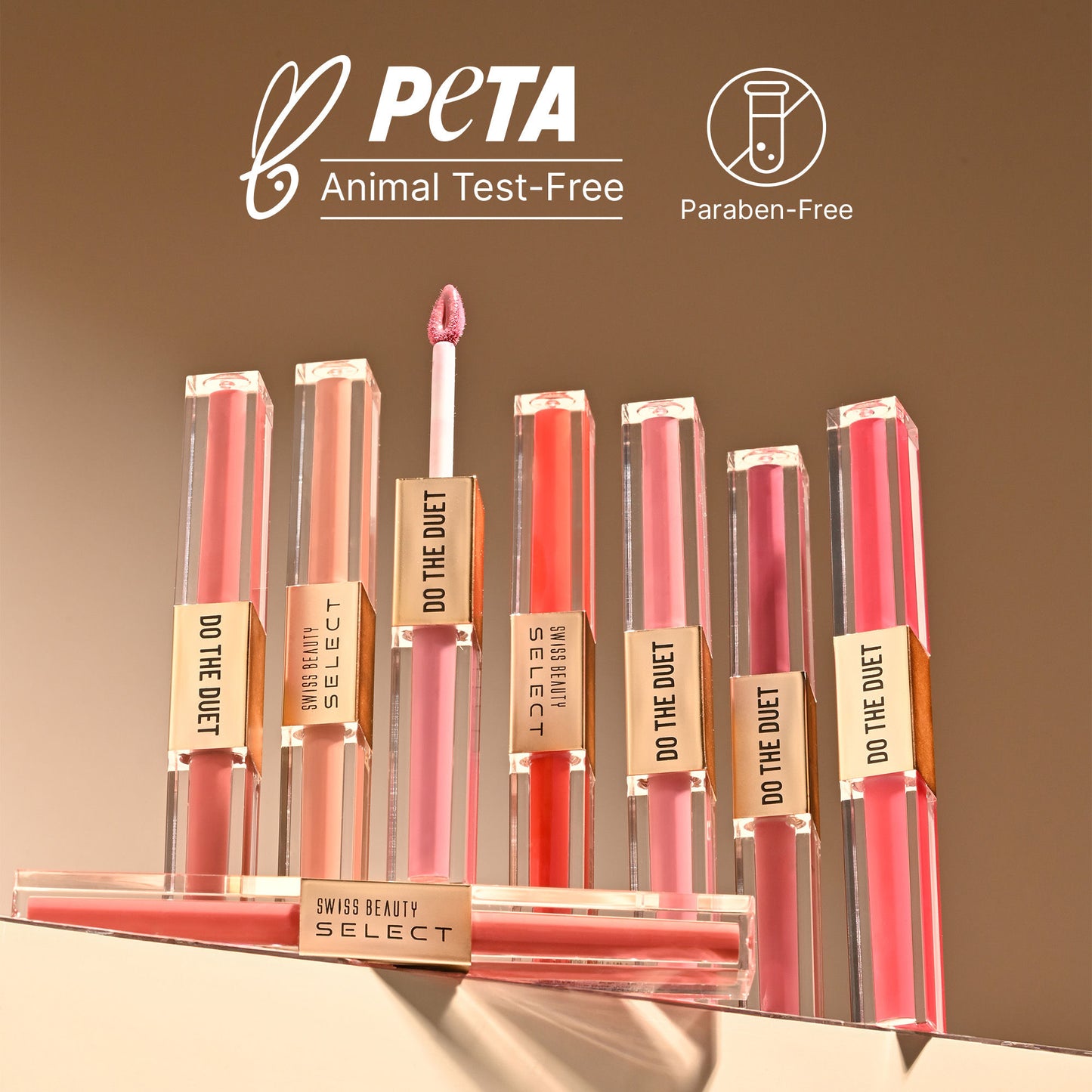 Swiss Beauty Select Do The Duet Lipstick - 5 Lady Pink - Distacart