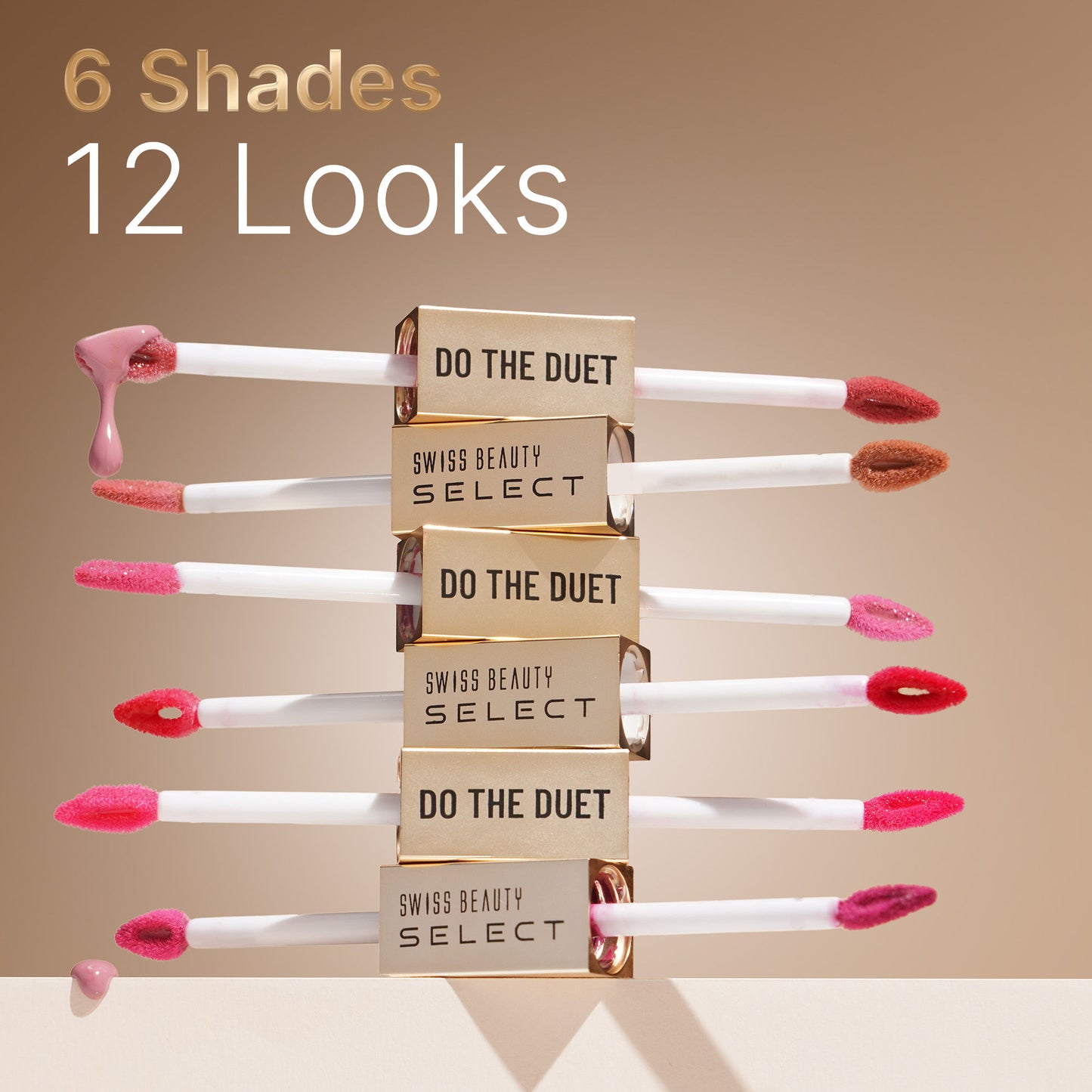 Swiss Beauty Select Do The Duet Lipstick - 5 Lady Pink - Distacart