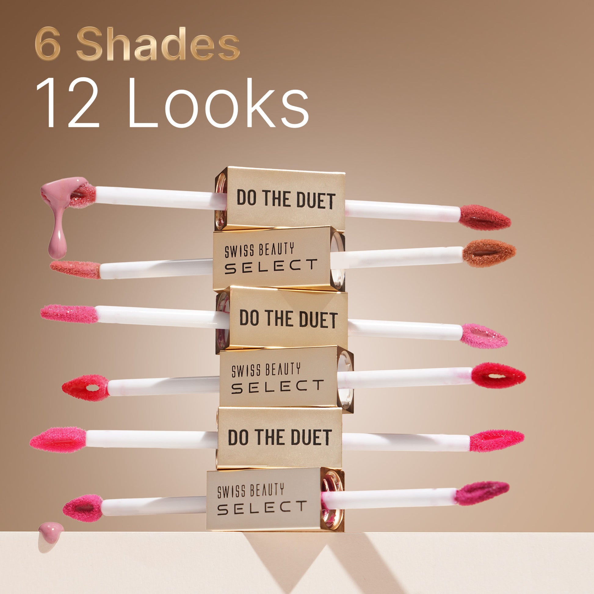 Swiss Beauty Select Do The Duet Lipstick - 5 Lady Pink - Distacart