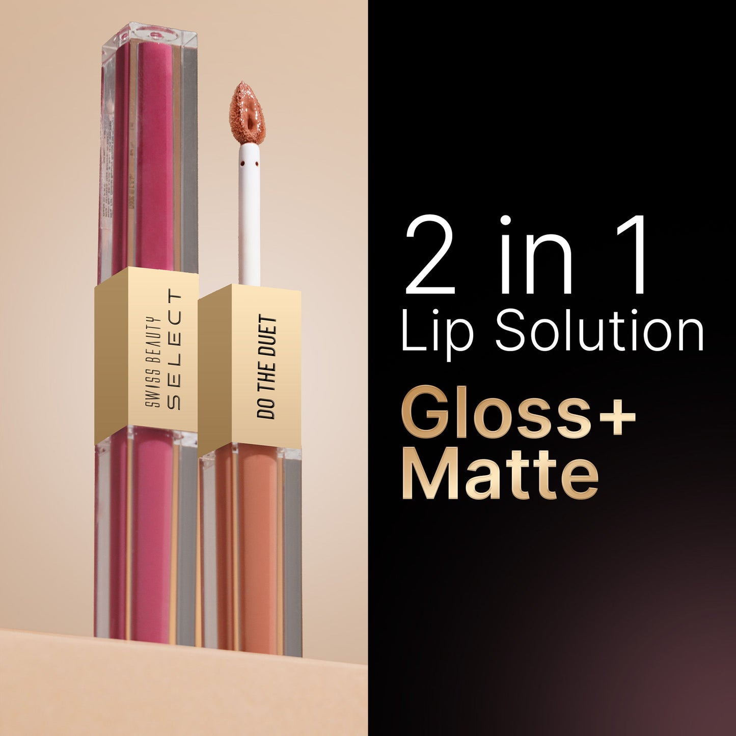 Swiss Beauty Select Do The Duet Lipstick - 6 Imperial Red - Distacart