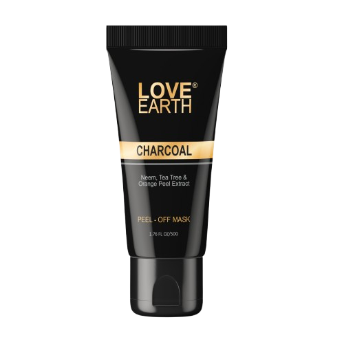 Love Earth Charcoal Peel-Off Mask - Distacart