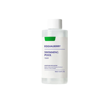 Eqqualberry Swimming Pool Toner 5 Berry Complex & Hyaluronic Acid,Pore Refining & Gentle Exfoliation - 155ml