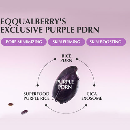 Eqqualberry Purple PDRN Serum – Peptides, Pore Refining & Skin Firming - Distacart