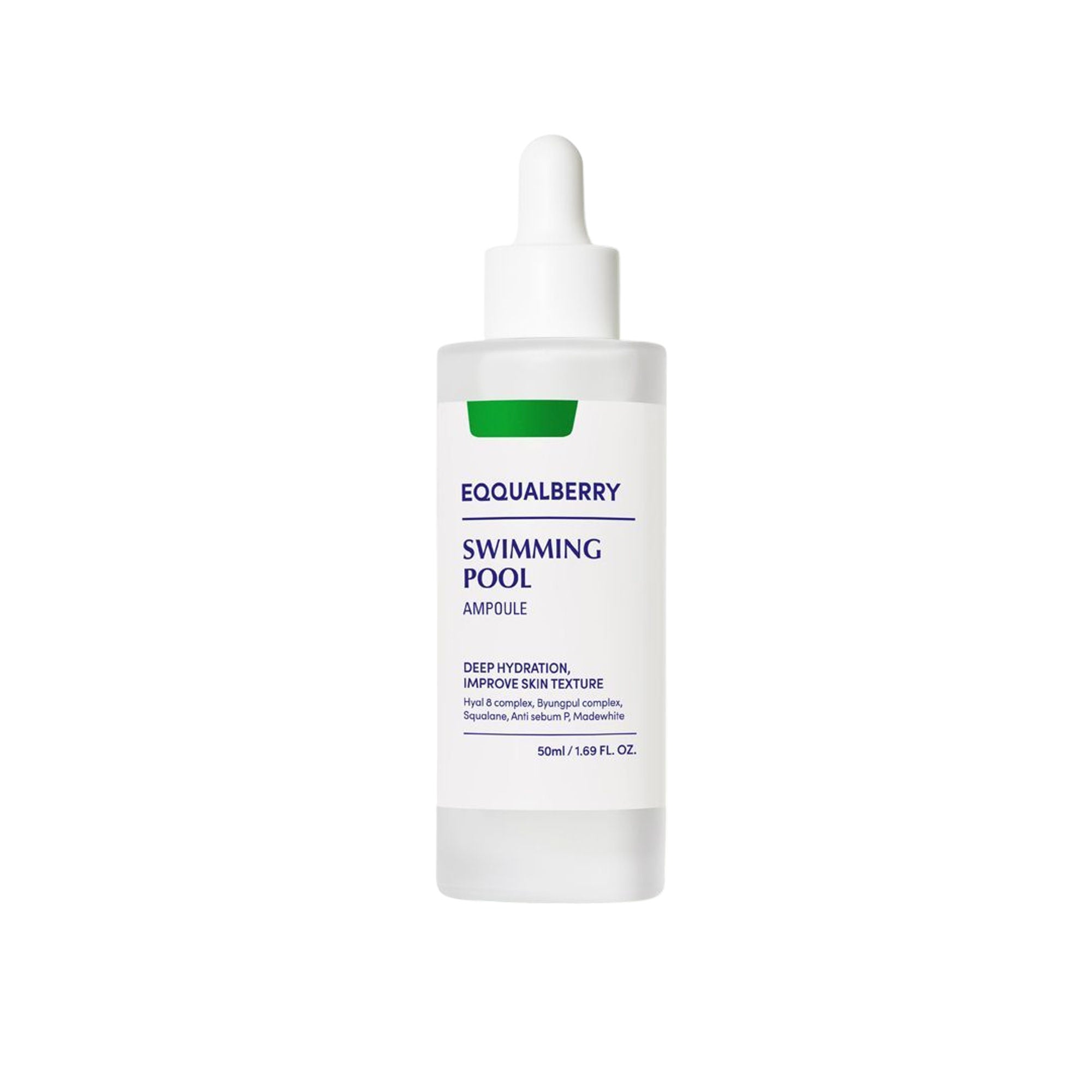Eqqualberry Swimming Pool Hydrating Ampoule – Glass Skin, 5 Berry Complex & Hyaluronic Acid