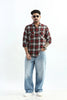 Xkind Red Checks Regular Fit Shirt - Distacart