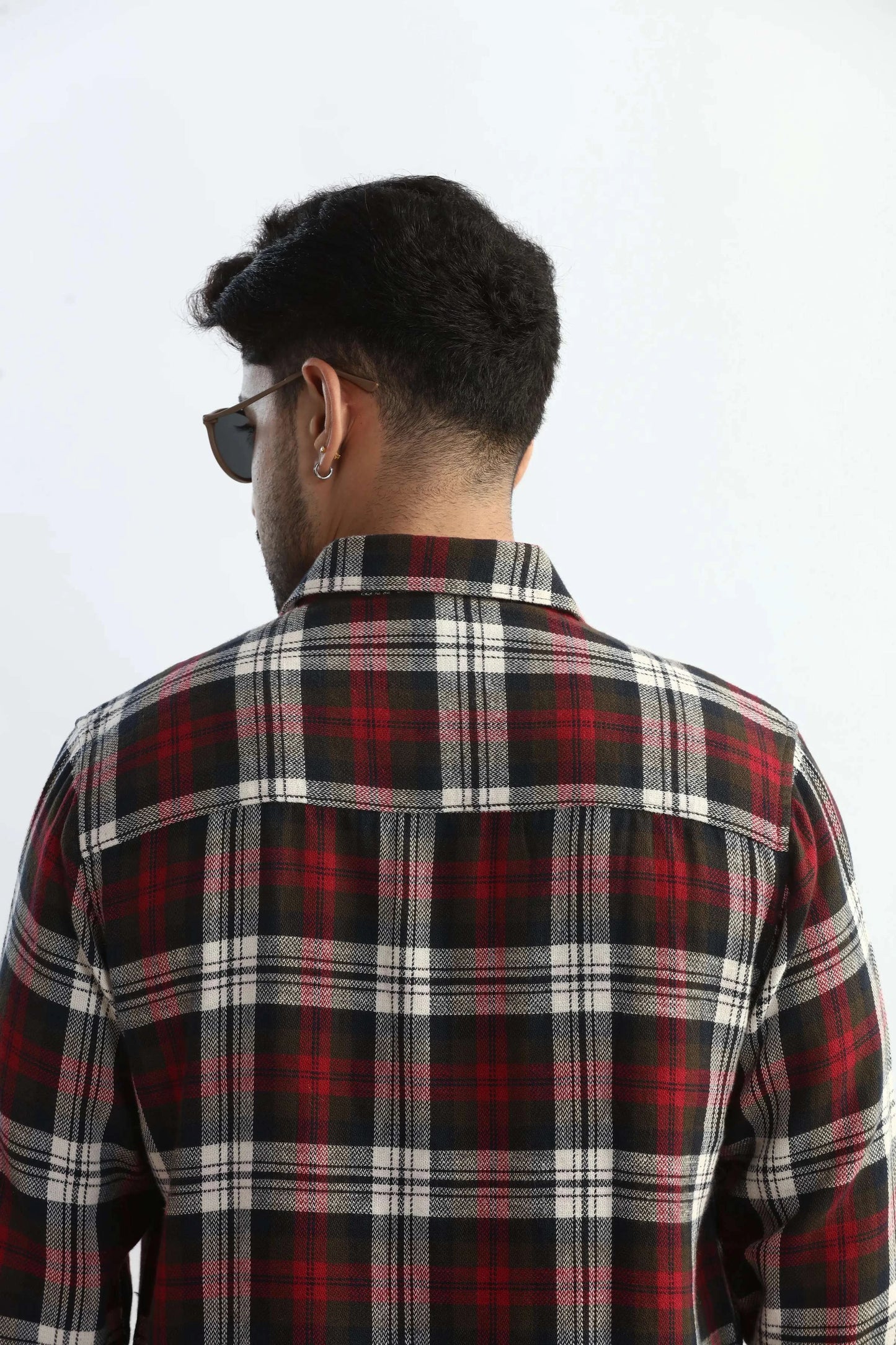 Xkind Red Checks Regular Fit Shirt - Distacart