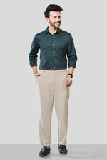 Thumbnail for Jonesburg Men's Solid Slim Fit Formal Shirt
