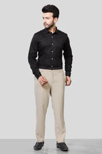 Thumbnail for Jonesburg Men's Solid Slim Fit Formal Shirt