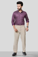 Thumbnail for Jonesburg Men's Printed Slim Fit Formal Shirt