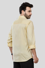 Thumbnail for Jonesburg Men's Solid Slim Fit Formal Shirt