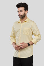 Thumbnail for Jonesburg Men's Solid Slim Fit Formal Shirt