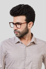 Thumbnail for Jonesburg Men's Printed Slim Fit Formal Shirt