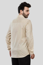 Thumbnail for Jonesburg Men's Solid Slim Fit Formal Shirt