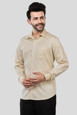 Thumbnail for Jonesburg Men's Solid Slim Fit Formal Shirt