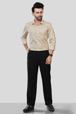 Thumbnail for Jonesburg Men's Solid Slim Fit Formal Shirt