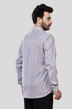 Thumbnail for Jonesburg Men's Printed Slim Fit Formal Shirt