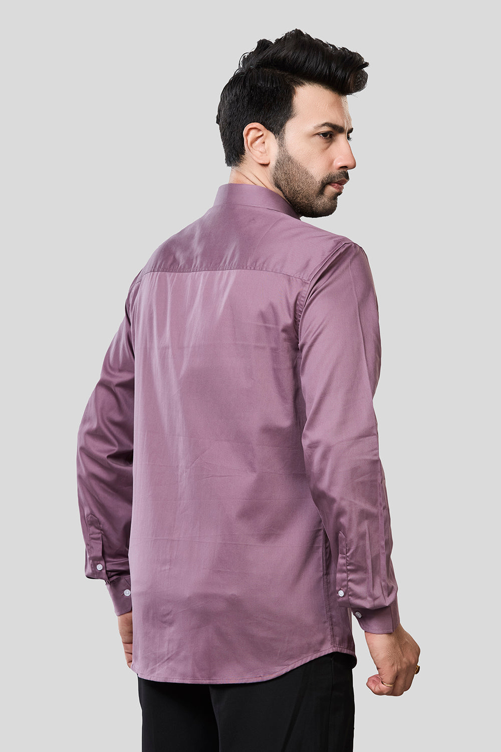 Jonesburg Men's Solid Slim Fit Formal Shirt - Distacart