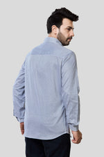 Thumbnail for Jonesburg Men's Printed Slim Fit Formal Shirt