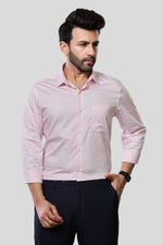 Thumbnail for Jonesburg Men's Solid Slim Fit Formal Shirt