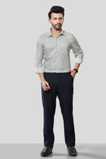 Thumbnail for Jonesburg Men's Printed Slim Fit Formal Shirt