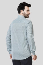Thumbnail for Jonesburg Men's Printed Slim Fit Formal Shirt