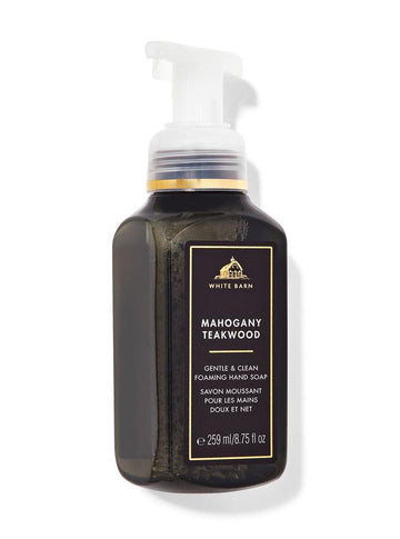 Bath & Body Works Mahogany Teakwood Gentle & Clean Foaming Hand Soap - Distacart