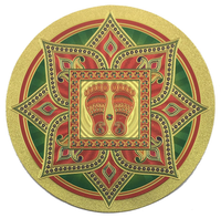 Thumbnail for Stickerbazaar Micro Golden Embossing Rangoli Stickers