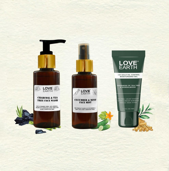 Love Earth Anti Acne Kit - Distacart
