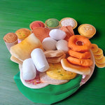 Thumbnail for The Small Wonderland Mahabali set-33 Piece Set south Indian food inspired pretend play food set