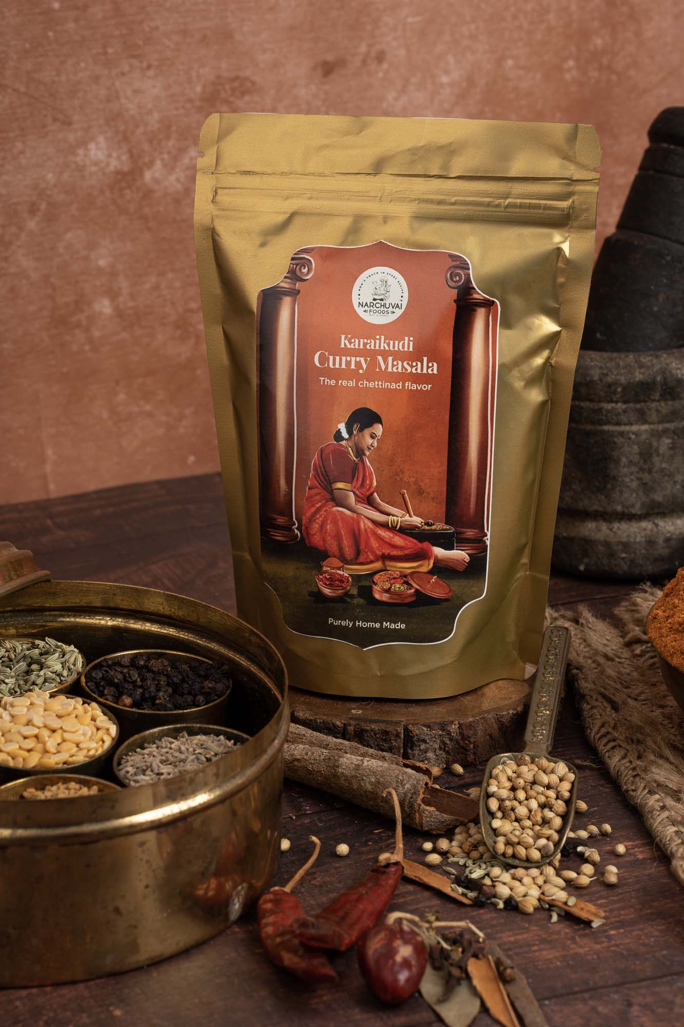 Narchuvai Foods Karaikudi Curry Masala - Distacart