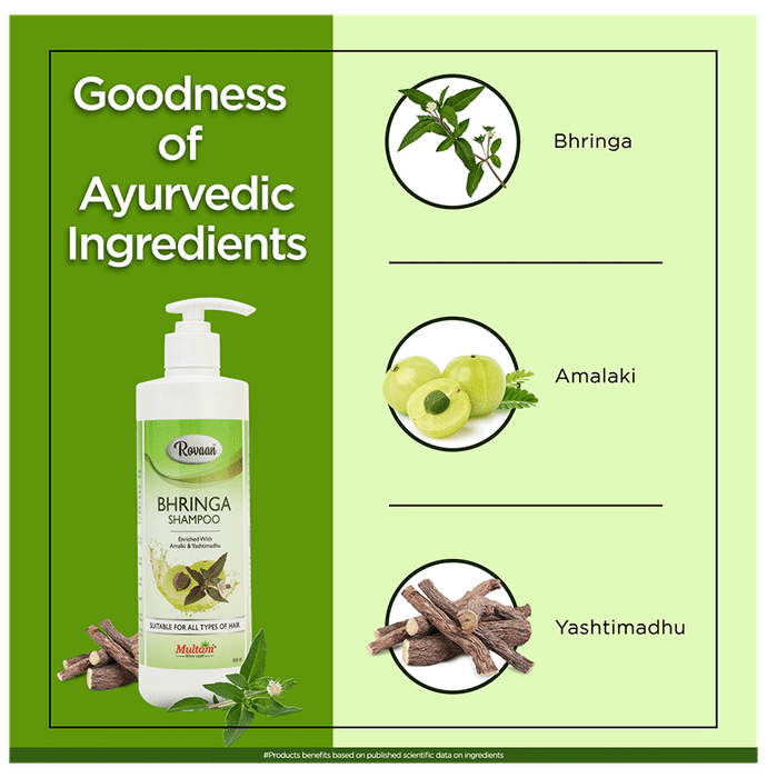 Multani Rovaan Bhringa Shampoo