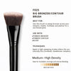 CUFFS N LASHES Big Bronzer Contour Brush - F025