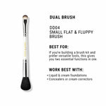Thumbnail for CUFFS N LASHES Flat Brush & Blending Dual Brush - 04