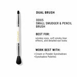 Thumbnail for CUFFS N LASHES Small Smudger & Pencil Dual Brush - 05