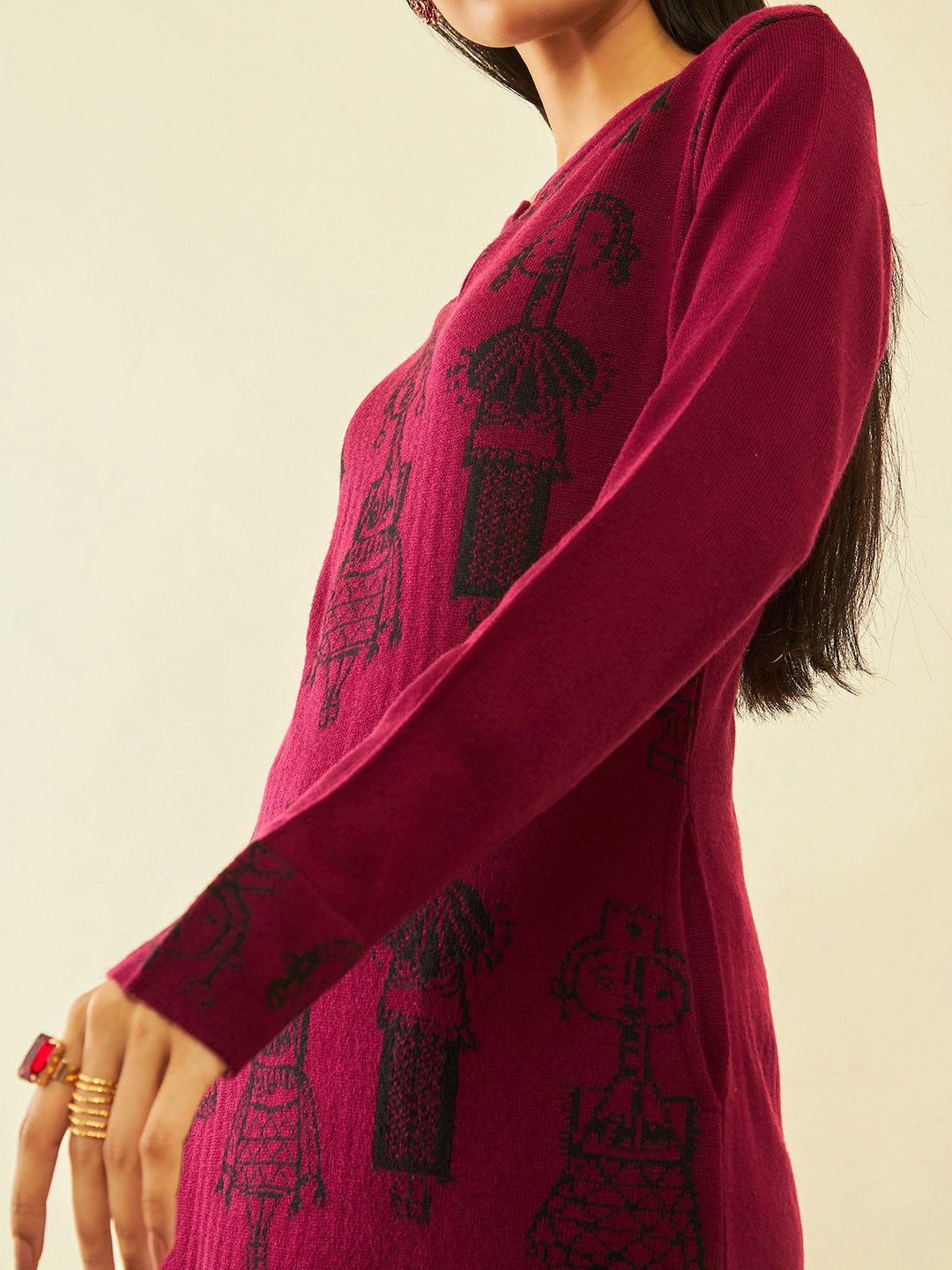 Soch Quirky Printed Regular Kurta with Trousers - Distacart