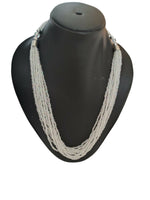 Thumbnail for Inhanns Bloom Handmade Beaded Only Necklace - 12 Layers - Ivory - Distacart