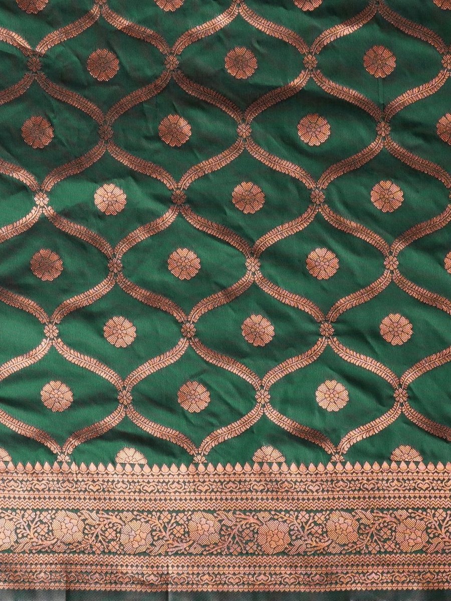Anouk Woven Design Zari Silk Blend Banarasi Saree - Distacart
