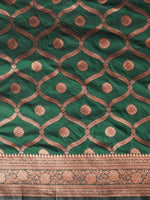 Thumbnail for Anouk Woven Design Zari Silk Blend Banarasi Saree - Distacart