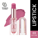 Thumbnail for Swiss Beauty High Shine Finish Smooth Glide Pure Lustre Lipstick - 3 Salty Pink