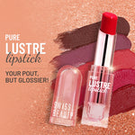 Thumbnail for Swiss Beauty High Shine Finish Smooth Glide Pure Lustre Lipstick - 3 Salty Pink - Distacart