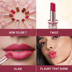 Thumbnail for Swiss Beauty High Shine Finish Smooth Glide Pure Lustre Lipstick - 3 Salty Pink - Distacart