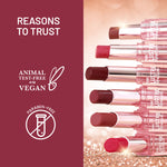 Thumbnail for Swiss Beauty High Shine Finish Smooth Glide Pure Lustre Lipstick - 3 Salty Pink - Distacart