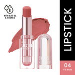 Thumbnail for Swiss Beauty High Shine Finish Smooth Glide Pure Lustre Lipstick - 4 It's Bare