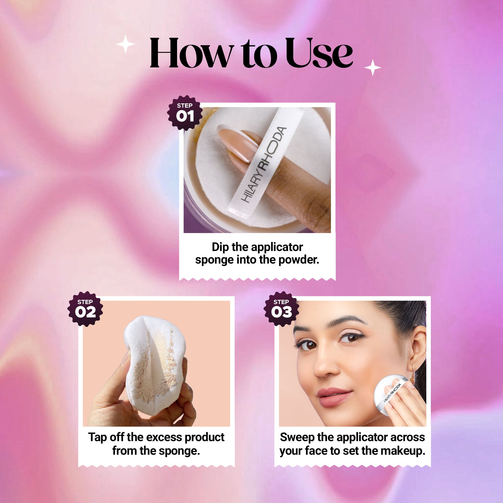 Hilary Rhoda Bake Out Matte Loose Powder - Tanslucent 01 - Distacart