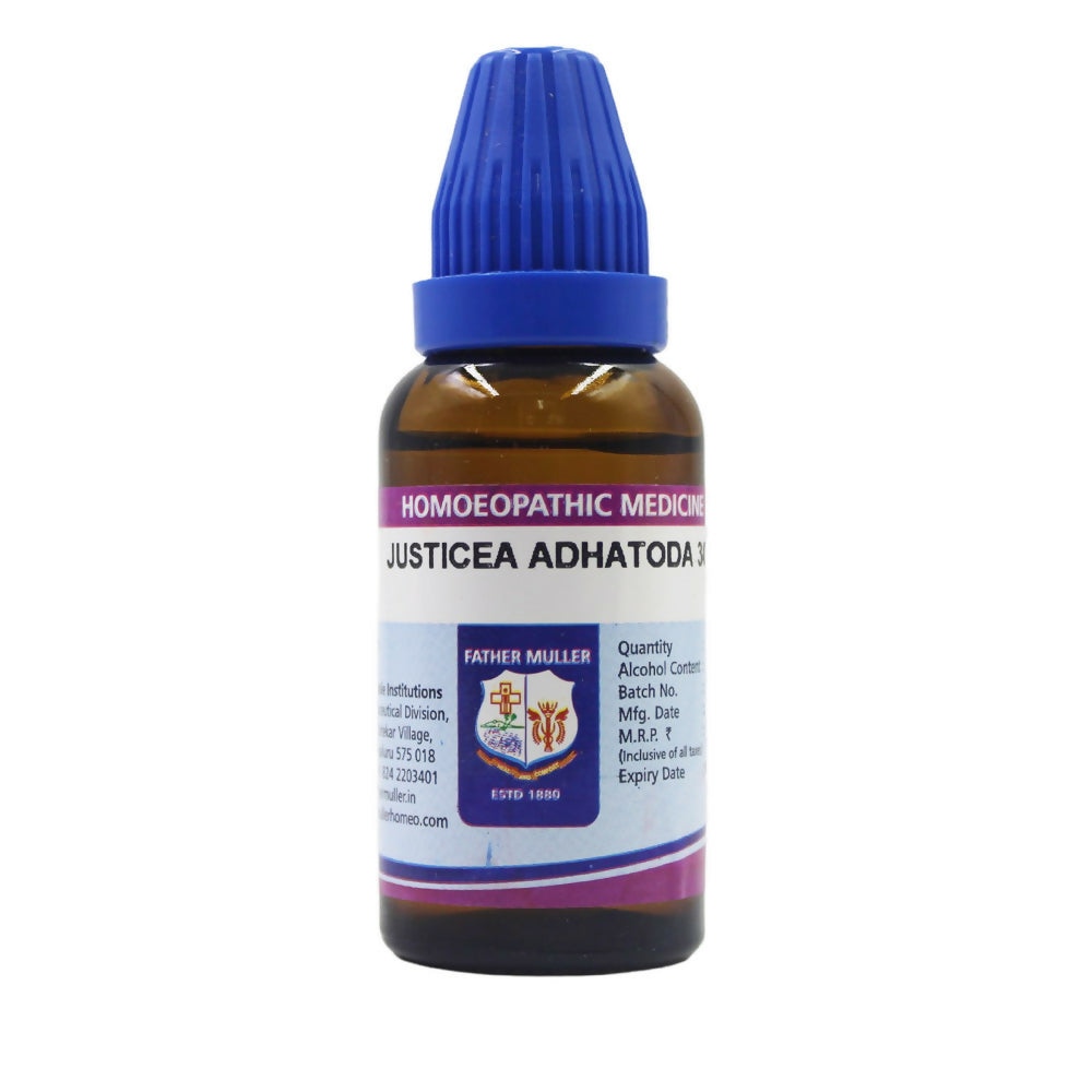 Father Muller Justicia Adhatoda Dilution - Distacart