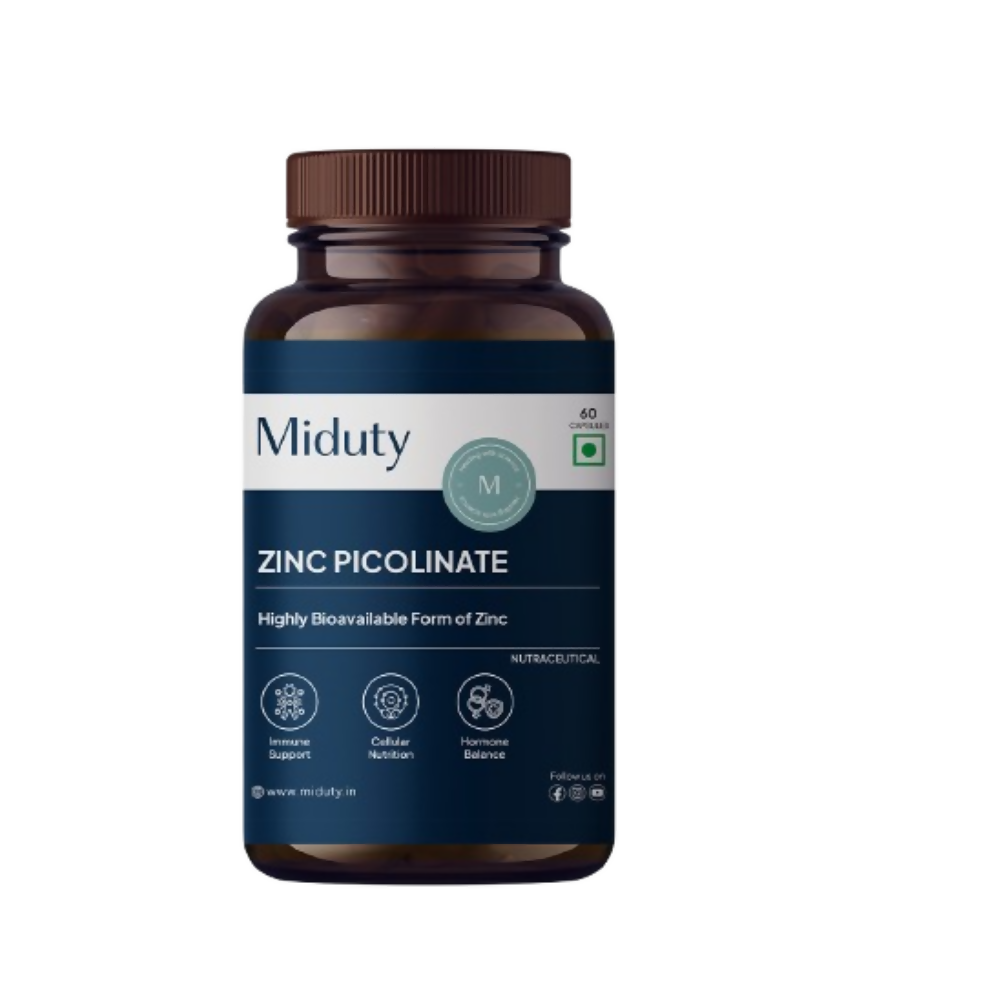 Miduty Zinc Picolinate Capsules - Distacart
